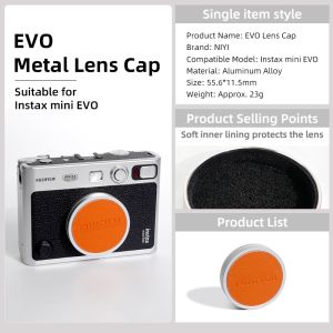 NiYi Focus | Metal Lens Cap for Fujifilm Instax Mini EVO Aluminum Alloy Lens Protector with Soft Lining Multiple Color Options
