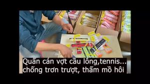 Cuốn cán vải tay cầm cán vợt cầu lông tennis thấm mồ hôi chống trơn trượt V1