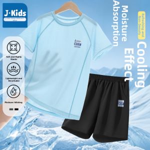 JKIDS | Summer Lightweight Ice-sense Quick-drying Childrens Outfit