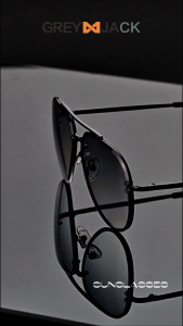 Grey Jack Kacamata Sunglasses Antiradiasi Photocromic Anti UV Anti Silau Model Aviator Bahan Metal Fashion Wanita 31494