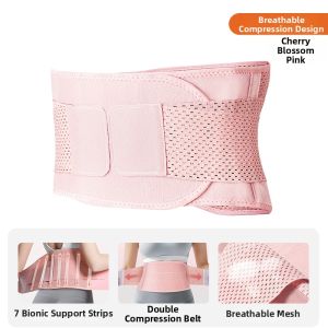 Supportive Breathable Waist Belt for Exercise