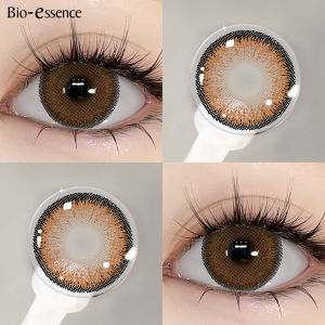 Bio-essence | Bio-essence 1 Pair Natural Brown Color Contact Lenses Warm Tone Eye Colored Pupils Hazel Color Lenses Makeup Cosmetic Beauty