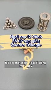 Đồ chơi trí tuệ Quadra Triangle Yuca Puzzle - Bộ tứ tam giác