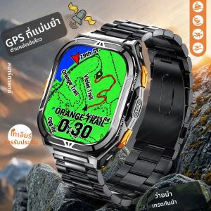 T-Rex 3 GPSสมาร์ทนาฬิกา 5 ATMกันน้ําBuilt-In Dual-Band GNSSเข็มทิศทหารกีฬาSmartwatchผู้ชาย 2025 ใหม่สําหรับXiaomi IOS