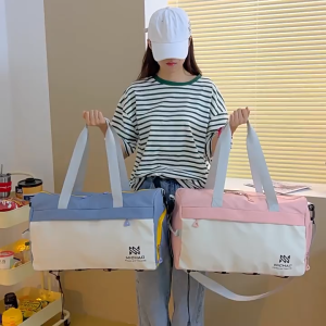 Wet Dry Separation Fitness Yoga Bag Women and Men Weekend Bag Large Capacity Waterproof Travel Bag Multifunctional Bag