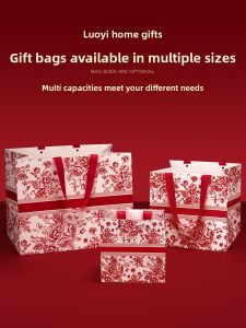 LORiCA | Premium Red Thick Wedding Favor Bag Large