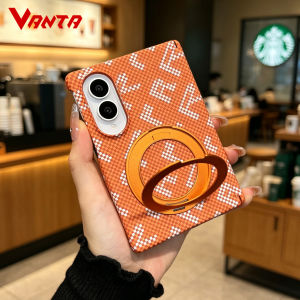 For Magsafe Rotating Kickstand Luxury Carbon Fiber Case for Samsung Galaxy Z Fold 8 Ultra Fold8 Wide Hinge 2in1 Magnetic Cover