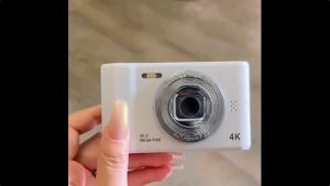 EASYPIE  4K Ultra HD Digital Camera - 32GB Memory Card & Reader Portable Travel Camera with Mini-Games Waterproof for Beach/Hiking (Fast Shipping)