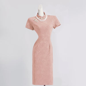 Elegant Black Qipao For Petite Wear 2026 Retro Style