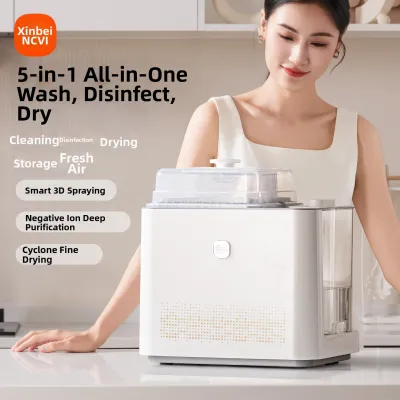 Cleansing Sterilizing Drying Baby Bottle Machine