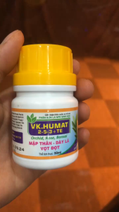 VK HUMAT 2-5-3 + TE CHAI 50ml – BUNG RỄ KHỎE • XANH DÀY LÁ • CẢI THIỆN GIÁ THỂ - MAI HUY SINCE 2008