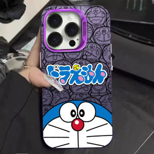 Bandai | Ốp Điện Thoại Doraemon Kawaii Anime Line Cho iPhone 12/13/14/15/16/17 Pro Max SE 2020 - Vỏ PC Nhẹ Chống Xước Dễ Thương