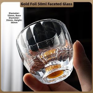 Creative Shot Glass Crystal Tea Cup 50ml