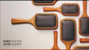 S.H SKIN CARE Wooden Paddle Brush anti-static Small/Large Air Cushion Comb Head Air Massage Wooden Comb [READY STOCK]