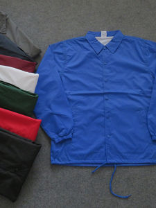 Export Spring and Autumn Thin Trench Coat Men and Women Short Waterproof Windcheater Loose Retro Jacket Drawstring Can Be Received