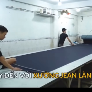 Áo khoác Jeans nam IN chữ GXF kiểu áo khoác bò Denim đường phố năng động mọi lứa tuổi AJ019