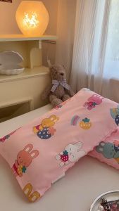 หมอนเด็ก สำหรับเด็กอายุ 2 เดือนขึ้นไป หมอนรองรับศรีษะของเด็กได้ดี นุ่ม หนุนสบาย ขนาด 50x30cm สามารถถอดซักได้