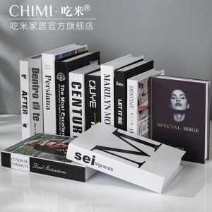 Modern Minimalist Fake Book Decoration Book Emulational Book Accessible Luxury Book Book Bookcase Decoration Photo Prop Books