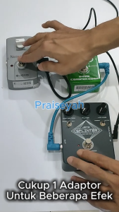 JOYO Daisy Chain 8 Way Plug Efek Gitar Power Supply Kabel Guitar Effect