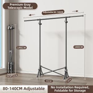 WEILAISHI | Foldable Space-Saving Clothes Drying Rack