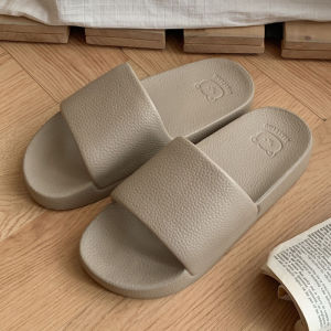 Thin Strip Womens Height Increasing Slippers Creative Fashion Outdoor Sports Style Ins Non Slip Soft Bottom Sandals Summer