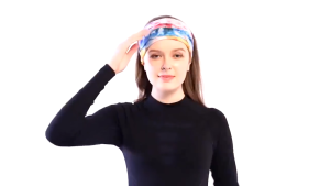 COD Cycing Half Face Ice Silk Breathable Anti-UV Quick-Drying Camo Cycling Motorcycle Balaklava Face