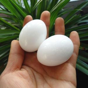 XIANXINGREN | Natural Stone Egg Shaped Fitness Stress Ball Decorative