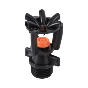 6Pcs/Set Garden Lawn Rotating Sprinkler 1/2" Male Thread Scattering Nozzle 360 Degree Automatic Rotating Watering Irrigation Sprinklers