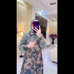 BISA COD || ALISHA MUSLIM FASHION DRESS CANTIK MEWAH LARISSA BY AERAA ID ARSYAKAYLA SYARI TERBARU