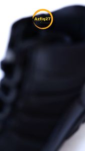 Sepatu Pdl Ninja Pendek TNI POLRI Security Kulit Azfiq27