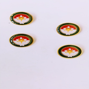 Pin Bros Lencana Kuningan Dharma Wanita Ukuran 3cm (Peniti / Magnet)