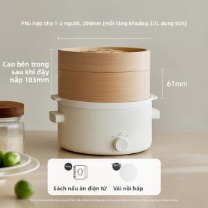 Olayks | Nồi Điện Đa Năng Inox Kích Thước Nhỏ