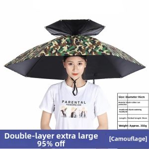 Foldable Outdoor Weather Protection Hat Umbrella