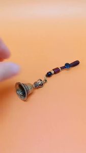 Đồ Thủ Công Bằng Đồng Chuông Ma Thuật Chuông Gió Đồng Móc Khóa Mặt Dây Chuyền Kim Loại Treo Trang Trí Cho Khu Vườn Nhà