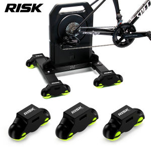 Risk Bicycle Trainer Buffer Foot Pads for X2/X2 MAX XX PRO 1st 2nd Gen and Foldable Shock-absorbing Bike trainer Base Bracket