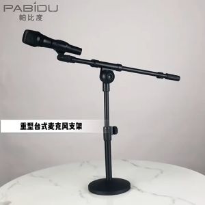 New DREME Heavy Duty Black Microphone Stand with Adjustable Arm Portable Metal Mic Holder for Indoor KTV & Conference Room Local Bulacan Shipping