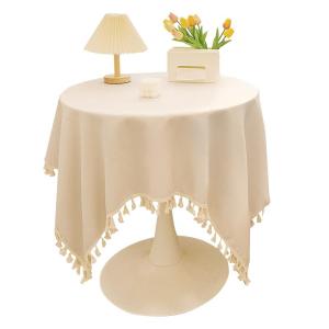 ZHUYUEGE | Elegant Round Tablecloth for Coffee Table