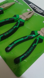 Victory Set Tang Potong 6" Tang Lancip 6" Tang Kombinasi 7" Tekiro Pliers Set