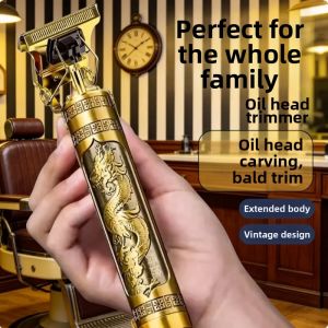BAIXITANG | Hair & Beard Trimmer Electric Razor for Bald Look