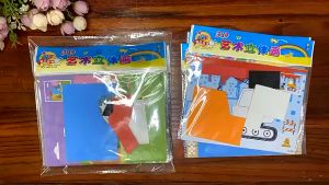 Girls DIY Stickers Cartoon Educational Toys Kids Fun DIY Stationery
