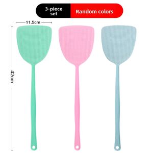 MONLEYTA | Thickened Rubber Swatter Long And Durable Fly And Mosquito Killer Home Use Pest Control Tool Effective And Long Lasting