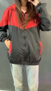 HOLDERS Jaket Vintage Parasut Tracktop Hoodie | Windbreaker Jacket | Jaket Olahraga Running Pria Wanita