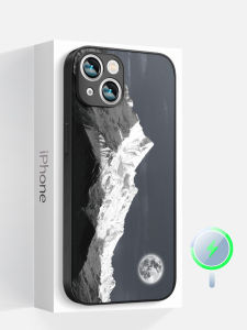 Silicone Phone Case for Apple Iphone 15 pro Max 14 plus 13 Couple Magsafe Magnetic 12 Full Cover Lens 11 Anti-Fall Simple Personality Protective Case for Men And Women New Model