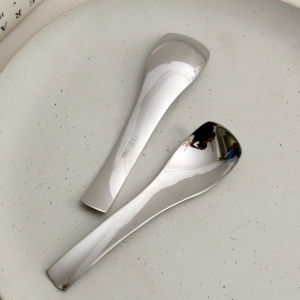 YUANSHANZHU | Stainless Steel Small Dessert Spoon