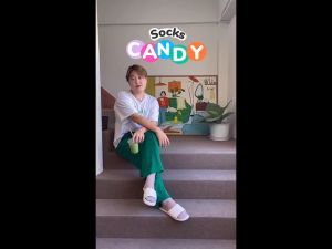 Cherilon เชอรีล่อน ถุงเท้า Candy Socks เนื้อ Sheer Support บาง สวยใส ใส่เย็น กระชับ ยืดหยุ่นดี ช่วยลดกลิ่นอับชื้น NSB-CDAH