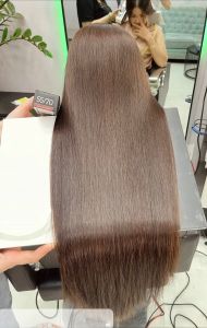 NÂU SÁNG - nhuộm freecia phủ bạc tóc mã màu + TẶNG kèm trợ nhuộm 100ml