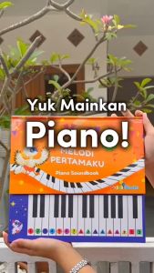 Gulalibooks Buku Anak Piano Melodi Pertamaku: Boardbook Soundbook Belajar Nada & Lagu
