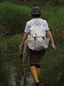 Lightweight Outdoor Versatile Waterproof Casual Hiking Bag Sports Dual Shoulder Bag for Travel And Youth with Back Cushioning Cotton