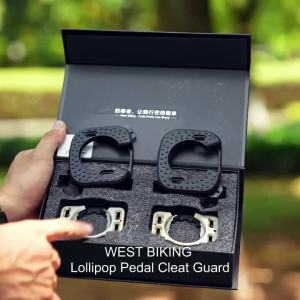 West Biking | WEST BIKING Vỏ Bọc Bàn Đạp Xe Đạp Chống Trượt Chống Mài Mòn Bảo Vệ Toàn Diện Vỏ Bọc Bàn Đạp Xe Đạp Dành Cho Xe Đạp Leo Núi Và Xe Đạp Đường Trường Chất Liệu PP Màu Đen