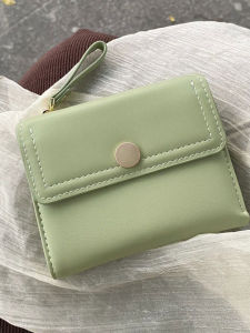 Ví Nữ Mini Cổ Điển Đơn Giản Có Nhiều Khe Cắm Thẻ Cho Học Sinh Ví Đựng Tiền Xu Nhỏ Gọn Thời Trang Mùa Thu 2025